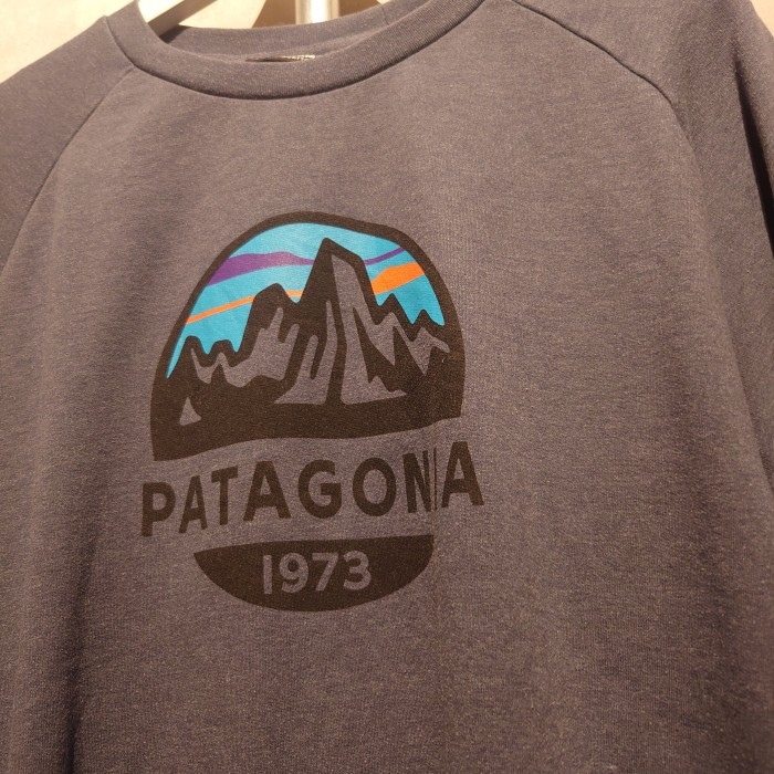 Patagonia(パタゴニア)　ロンT　Lサイズ　インド　ネイビー　コットン、ポリ　2792 | Vintage.City 古着屋、古着コーデ情報を発信