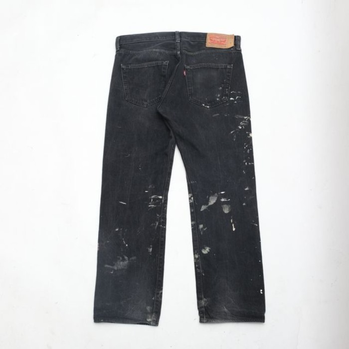 Levi's 501 Black Denim Pants | Vintage.City 古着屋、古着コーデ情報を発信