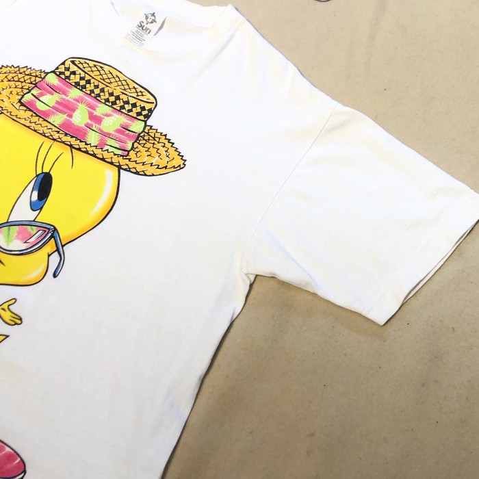 90's Looney Tunes "Tweety Bird" Printed T-shirt | Vintage.City 古着屋、古着コーデ情報を発信