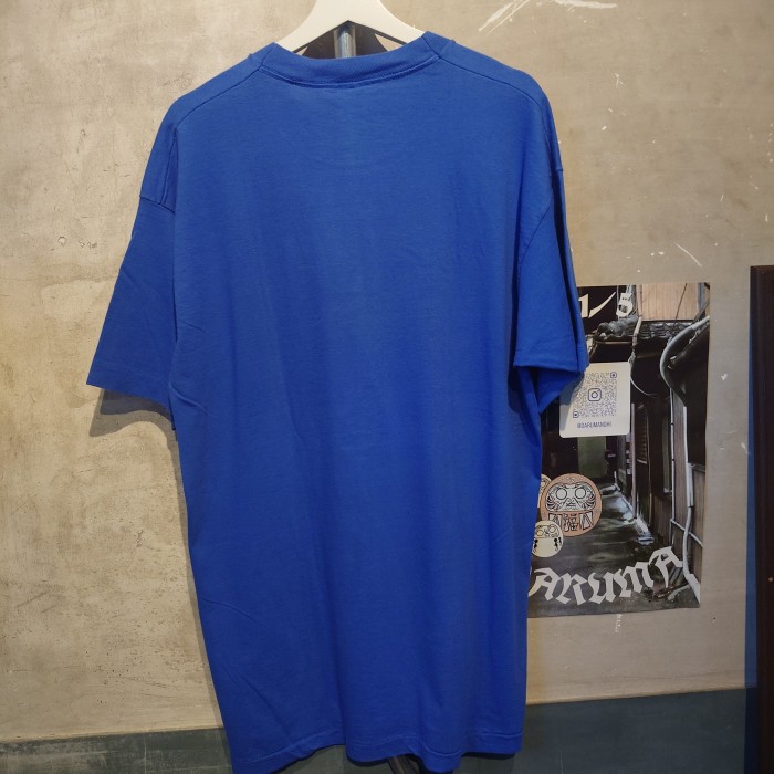 FRUITOFTHELOOM(フルーツオブザルーム)プリントTシャツ　XLサイズ　ブルー　コットン　USA製　2673 | Vintage.City 古着屋、古着コーデ情報を発信