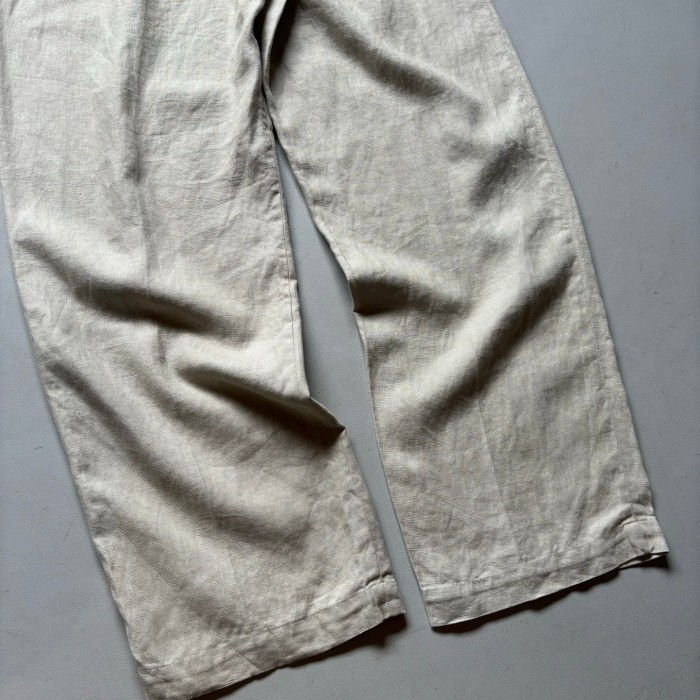 OLD GAP 1tuck linen slacks “実寸30×32” オールドギャップ 1タックリネンスラックス | Vintage.City 古着屋、古着コーデ情報を発信
