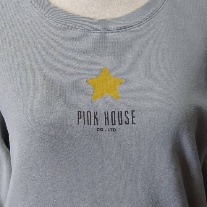 90’s PINK HOUSE スタープリント スウェット ダスティーカラー M相当 ピンクハウス | Vintage.City 古着屋、古着コーデ情報を発信