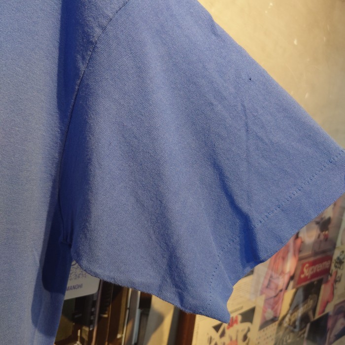 FRUITOFTHELOOM(フルーツオブザルーム)プリントTシャツ　XLサイズ　ブルー　コットン　USA製　2673 | Vintage.City 古着屋、古着コーデ情報を発信