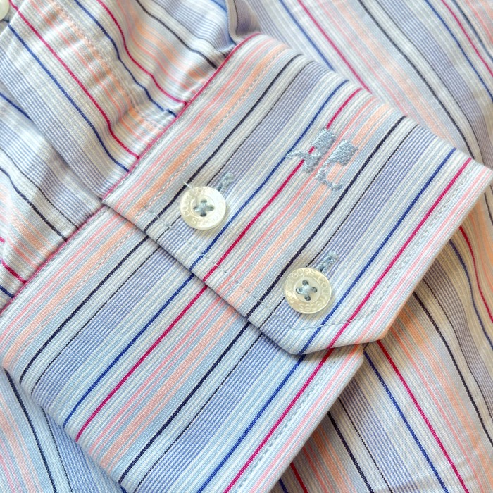 Courrèges Stripe L/S Shirt | Vintage.City 古着屋、古着コーデ情報を発信