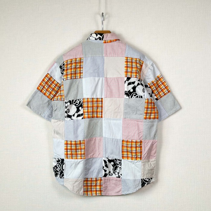 Stussy Patchwork S/S Shirt | Vintage.City 빈티지숍, 빈티지 코디 정보