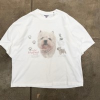 1990年代/JERZEES ジャージーズ/ドッグプリントTシャツ "West Highland Terrier"/Lサイズ/2024705 | Vintage.City 古着屋、古着コーデ情報を発信