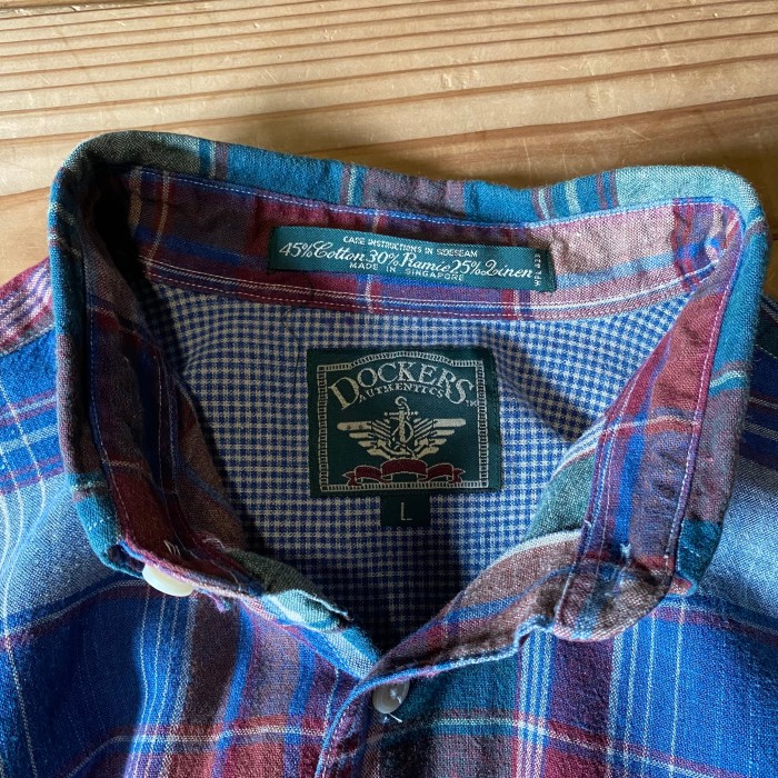 DOCKERS B.D check shirts | Vintage.City Vintage Shops, Vintage Fashion Trends