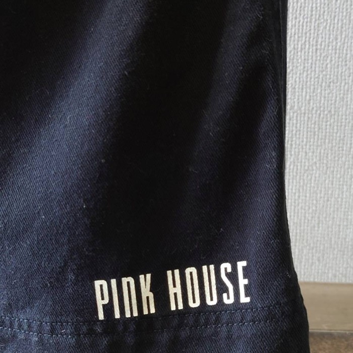 90’s PINK HOUSE コットンツイル ジャンパースカート ブラック XL ピンクハウス 日本製 | Vintage.City 古着屋、古着コーデ情報を発信