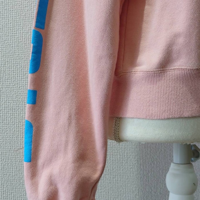 STUSSY スリーブロゴ スウェット ピンク系 S 日本製 | Vintage.City 빈티지숍, 빈티지 코디 정보