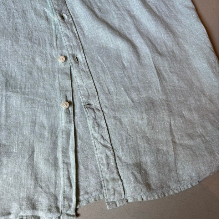 PERRY ELLIS linen S/S shirt “size XL” ペリーエリス リネンシャツ 半袖シャツ | Vintage.City 빈티지숍, 빈티지 코디 정보