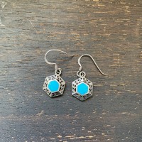 Silver925 turquoise earrings | Vintage.City 古着屋、古着コーデ情報を発信