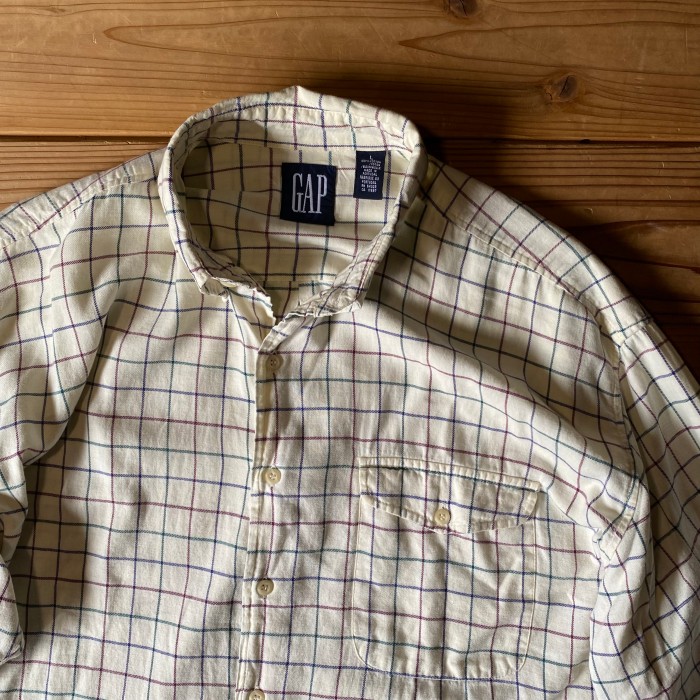 GAP B.D tattersall check shirts | Vintage.City 빈티지숍, 빈티지 코디 정보