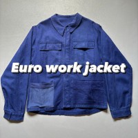 Euro work jacket  ユーロワークジャケット リペア 雰囲気系 | Vintage.City 빈티지숍, 빈티지 코디 정보