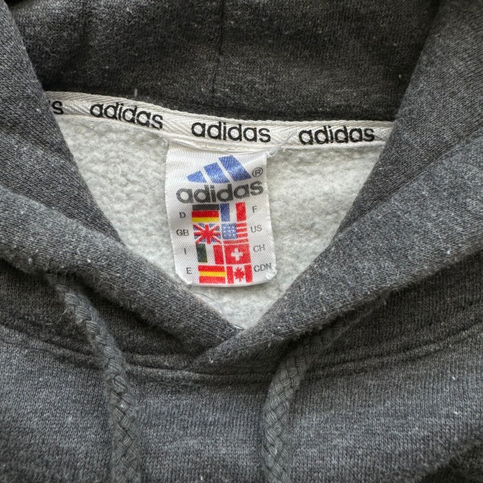 90s adidas performance logo hoodie | Vintage.City 古着屋、古着コーデ情報を発信