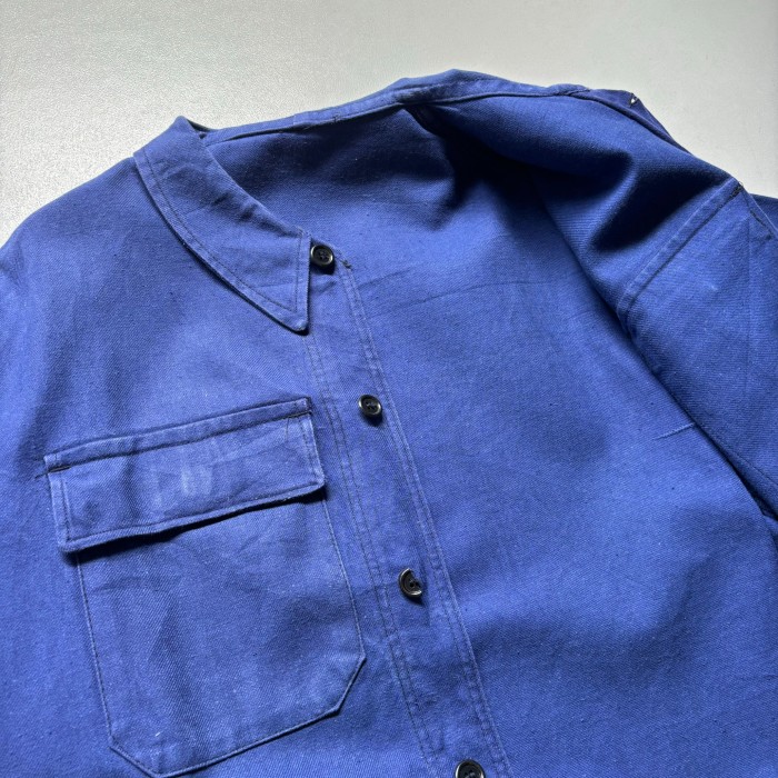 Euro work jacket  ユーロワークジャケット リペア 雰囲気系 | Vintage.City 古着屋、古着コーデ情報を発信