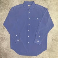 80’s JUN MEN polyester shirt “light blue” | Vintage.City 빈티지숍, 빈티지 코디 정보