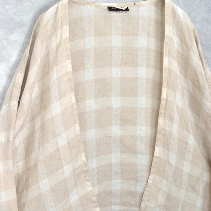 “ eskandar ” linen shirts jacket | Vintage.City 古着屋、古着コーデ情報を発信