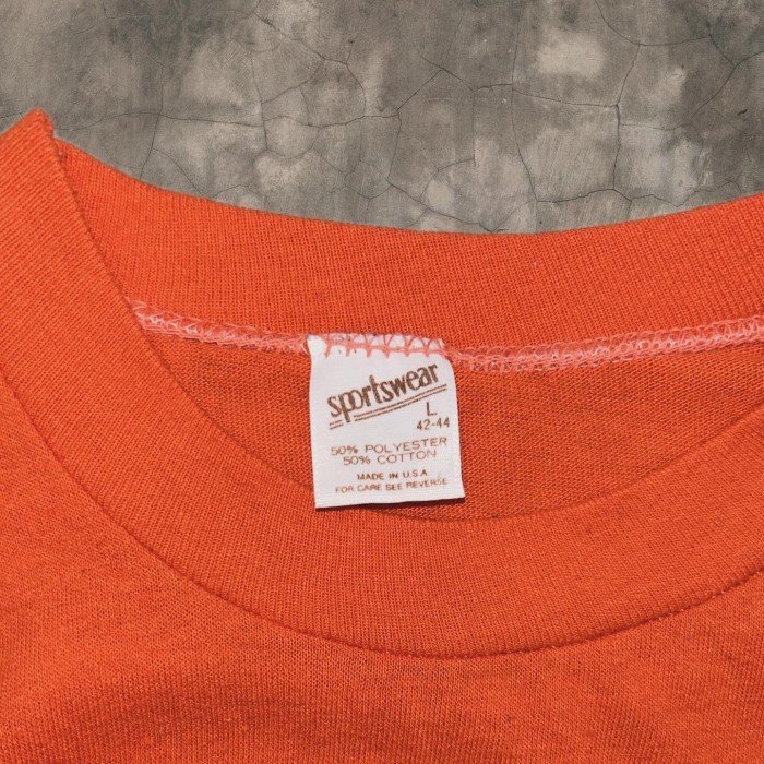 80s sportswear 謎のおっちゃんTシャツ | Vintage.City 古着屋、古着コーデ情報を発信