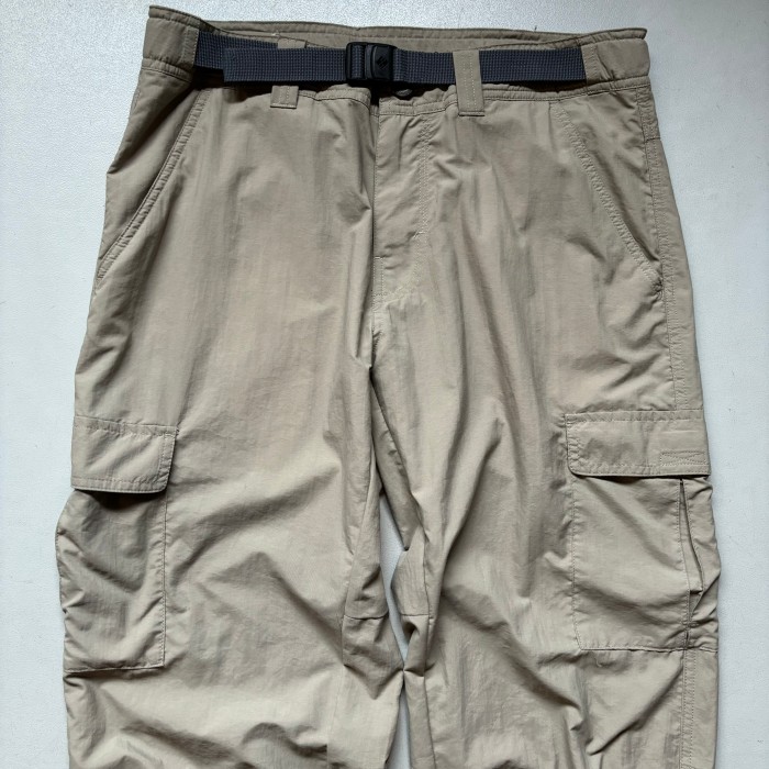 Columbia nylon cargo pants “32×32” コロンビア ナイロンカーゴパンツ ベージュ M-65サンプリング | Vintage.City 古着屋、古着コーデ情報を発信
