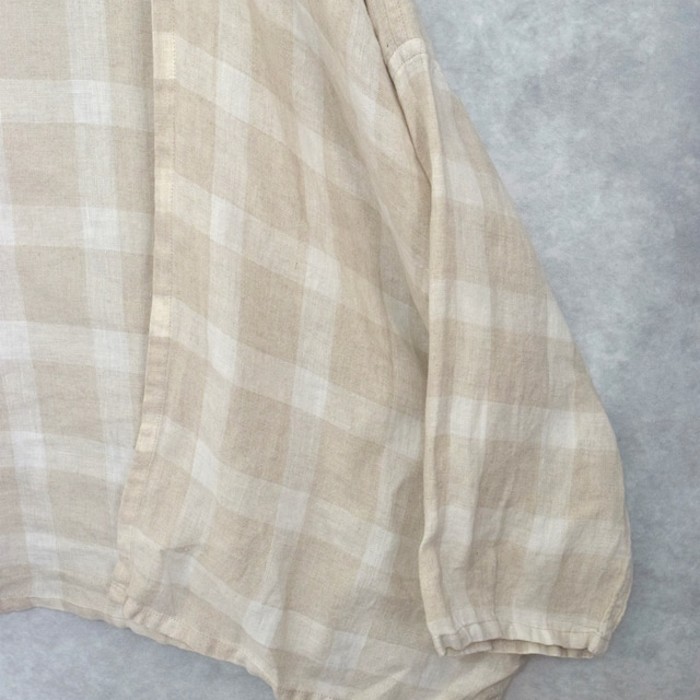 “ eskandar ” linen shirts jacket | Vintage.City 빈티지숍, 빈티지 코디 정보