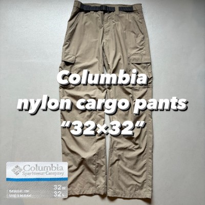Columbia nylon cargo pants “32×32” コロンビア ナイロンカーゴパンツ ベージュ M-65サンプリング | Vintage.City Vintage Shops, Vintage Fashion Trends