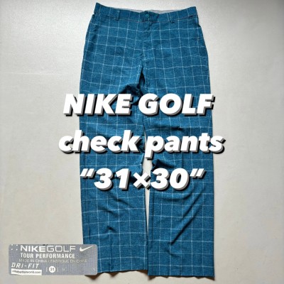 NIKE GOLF check pants “31×30” ナイキゴルフ チェックパンツ スラックス センタープレス | Vintage.City Vintage Shops, Vintage Fashion Trends