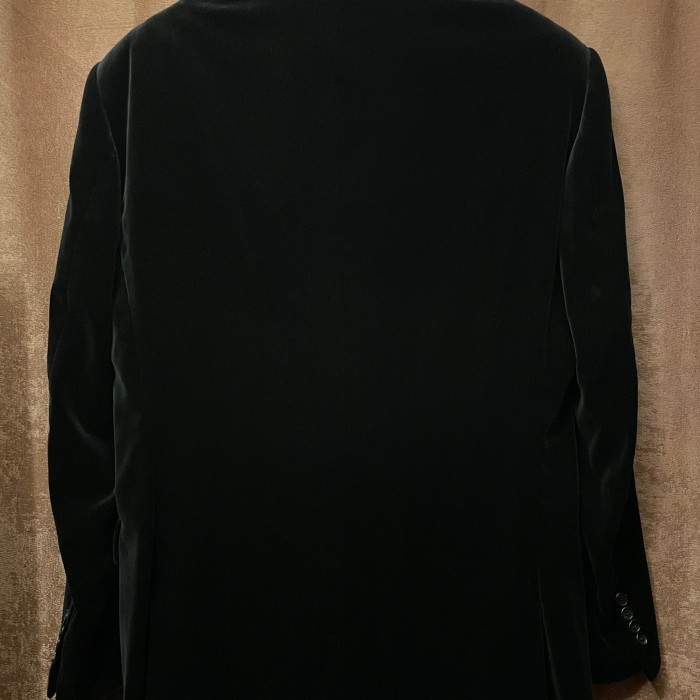 MADE IN ITALY製 RALPH LAUREN ベルベットテーラードジャケット ブラック 42Rサイズ | Vintage.City 빈티지숍, 빈티지 코디 정보