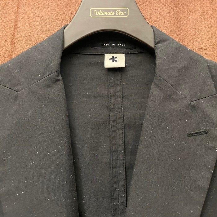 【BARNEYS NEWYORK取り扱い】MADE IN ITALY製 ADAM KIMMEL コットンテーラードジャケット ブラック Sサイズ | Vintage.City 古着屋、古着コーデ情報を発信