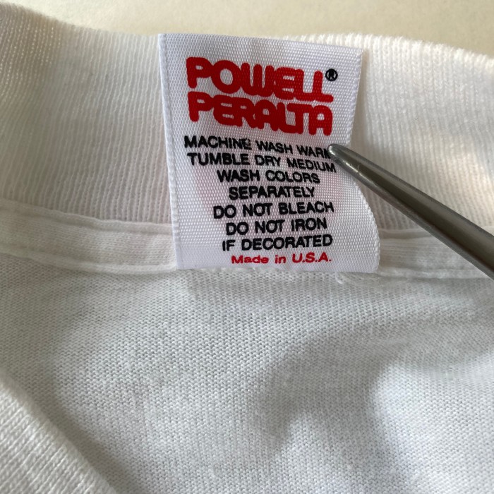 '89 POWELL PERALTA  TONY HAWK L/S Tシャツ made in U.S.A (SIZE L) | Vintage.City 빈티지숍, 빈티지 코디 정보