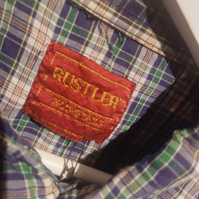 RUSTLER(ラスラー)　ウエスタンシャツ　XLサイズ　グリーン系　　2777 | Vintage.City 빈티지숍, 빈티지 코디 정보