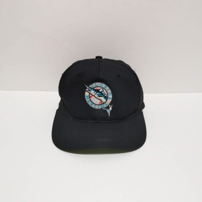 80s FLORIDA MARINS CAP キャップ マーリンズ MLB 黒 | Vintage.City 古着屋、古着コーデ情報を発信