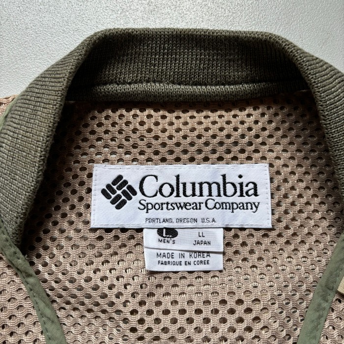 Columbia fishing vest “size L” コロンビア フィッシングベスト メッシュベスト | Vintage.City 빈티지숍, 빈티지 코디 정보