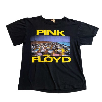 ビンテージ 80年代 ピンクフロイド ツアー Tシャツ XL ブラック | Vintage.City 빈티지숍, 빈티지 코디 정보