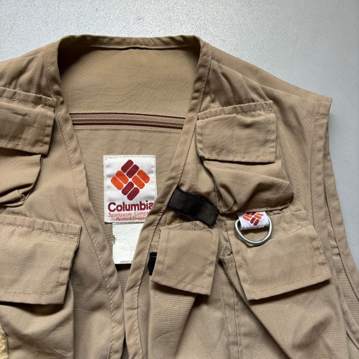 70s Columbia fishing vest “size S” 70年代 コロンビア フィッシングベスト イエローストーンタグ | Vintage.City 古着屋、古着コーデ情報を発信
