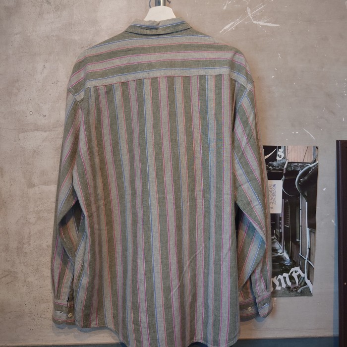 DOCKERS(ドッカーズ)ストラプシャツ　Lサイズ　グリーン系　コットン　KOREA　2771- | Vintage.City 빈티지숍, 빈티지 코디 정보