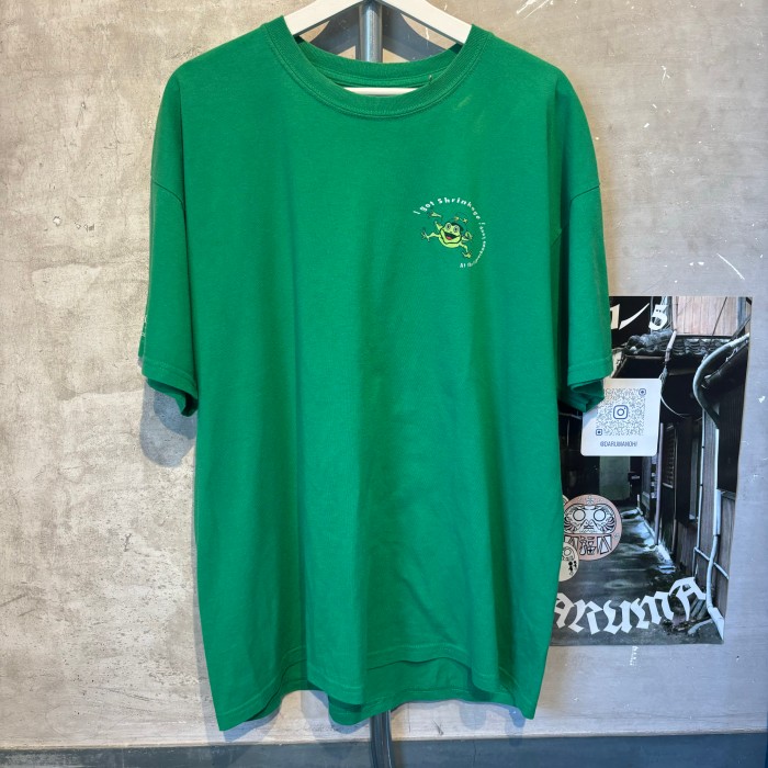 GILDAN ギルダン 半袖Tシャツ　XLサイズ　グリーン　　コットン　ポリエステル　1762 | Vintage.City 古着屋、古着コーデ情報を発信