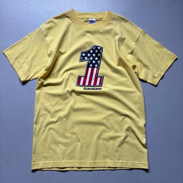 90s Samiam #1 logo T-shirt “size L” 90年代 サマイアム 1番 ロゴTシャツ 黄色ボディ | Vintage.City Vintage Shops, Vintage Fashion Trends