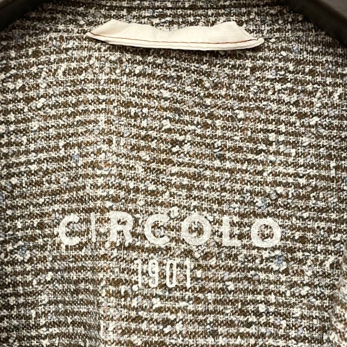 MADE IN ROMANIA製 CIRCOLO 1901 ニットテーラードジャケット ブラウン 50サイズ | Vintage.City 古着屋、古着コーデ情報を発信