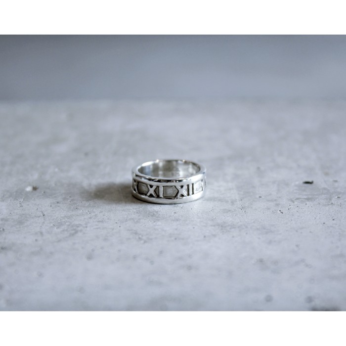 Old “Tiffany&Co.” ©︎1995 Atlas Silver Ring | Vintage.City 古着屋、古着コーデ情報を発信