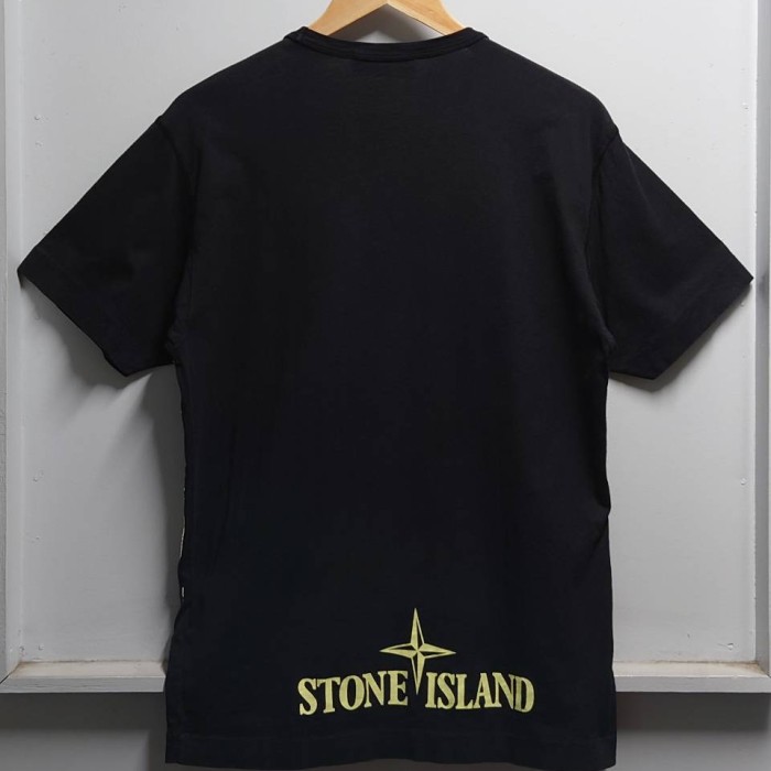 STONE ISLAND MIXED YARN JACQUARD CAMO Tシャツ ブラック M 半袖 ロゴプリント ストーンアイランド | Vintage.City Vintage Shops, Vintage Fashion Trends