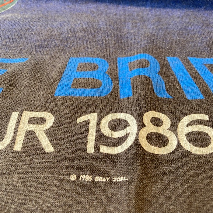 80's BILLY JOEL Tシャツmade in U.S.A (SIZE XL) | Vintage.City 빈티지숍, 빈티지 코디 정보