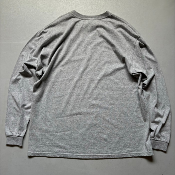 00s NIKE Center Swoosh L/S T-shirt “size XL” irregular 2000年代 ナイキ センタースウォッシュ 長袖Tシャツ ロンT グレー | Vintage.City 빈티지숍, 빈티지 코디 정보