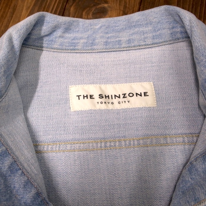 SHINZONE ブリーチ加工デニムジャケット | Vintage.City 古着屋、古着コーデ情報を発信