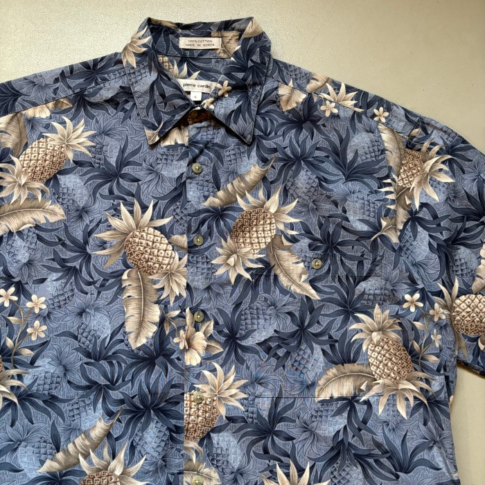 Pierre Cardin All-over pattern S/S shirt “size L” ピエールカルダン 総柄 半袖シャツ パイナップル柄 | Vintage.City Vintage Shops, Vintage Fashion Trends