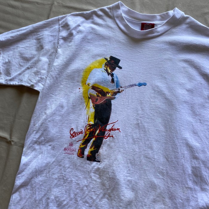 90's / "Stevie Ray Vaughan" print t-shirt バンドT | Vintage.City 빈티지숍, 빈티지 코디 정보