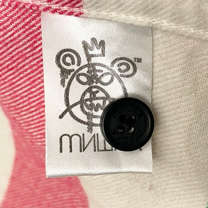 MISHKA 長袖コットンシャツ アイボリー Mサイズ | Vintage.City 빈티지숍, 빈티지 코디 정보