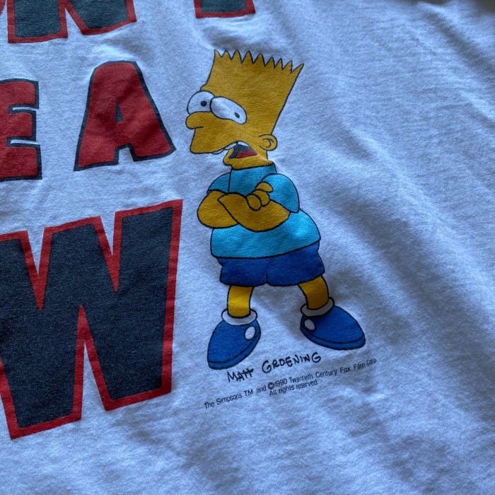 90's / "Simpsons" print t-shirt シンプソンズ | Vintage.City 빈티지숍, 빈티지 코디 정보