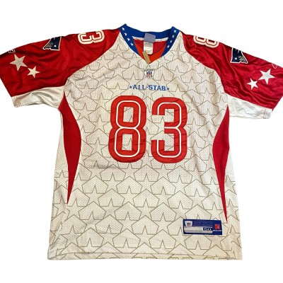 USED 09 リーボック NFL ゲームシャツ 50 ホワイト×レッド | Vintage.City 古着屋、古着コーデ情報を発信