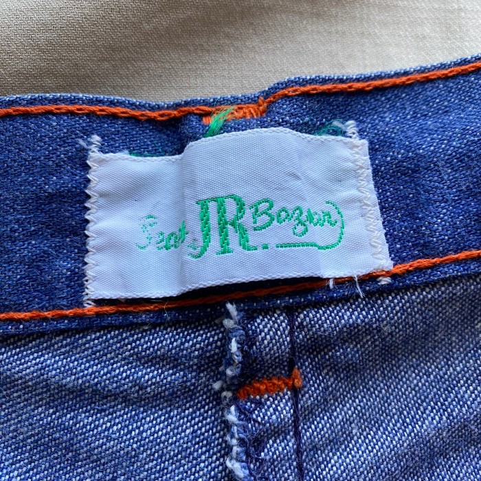 70's / 《Sears JR Bazaar》wide denim pants フレアパンツ デニムパンツ | Vintage.City 古着屋、古着コーデ情報を発信