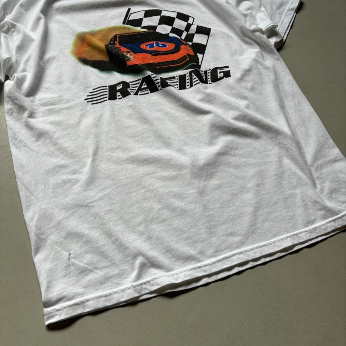 Turbo racing 76 T-shirt “size XL” ターボレーシング76 半袖Tシャツ 白ボディ | Vintage.City 古着屋、古着コーデ情報を発信